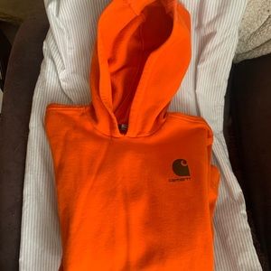 Kids Carhartt orange sweatshirt XL